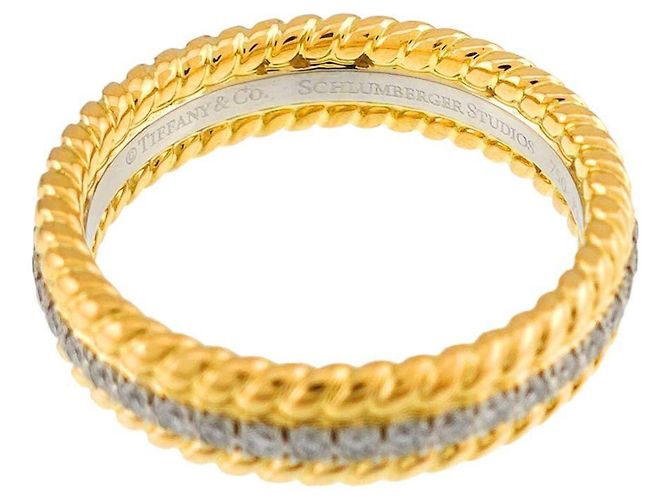 Autre Marque Anello Jean Schlumberger Rope a 2 giri Tiffany & Co. - vista 3