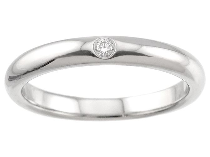Autre Marque Tiffany & Co. Platin Stacking Ring - Ansicht 2