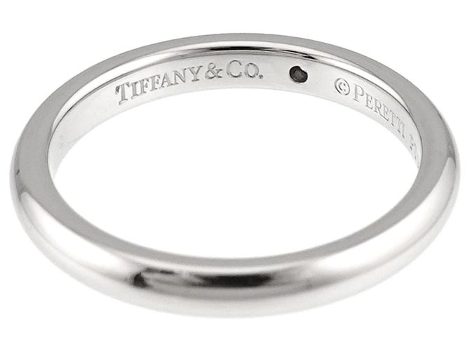 Autre Marque Tiffany & Co. Platin Stacking Ring - Ansicht 3