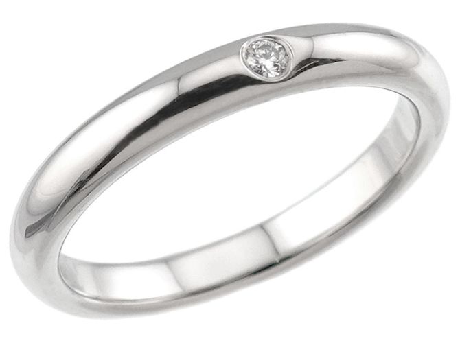 Autre Marque Tiffany & Co. Platin Stacking Ring - Ansicht 5