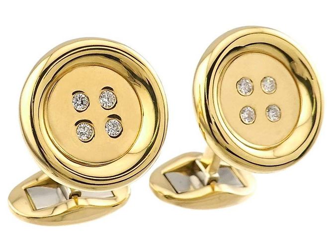 Autre Marque Gemelli Tiffany & Co. in oro giallo 18K - vista 2