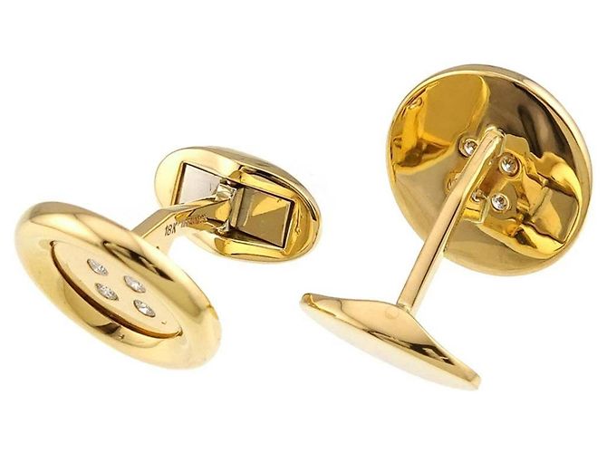 Autre Marque Gemelli Tiffany & Co. in oro giallo 18K - vista 3