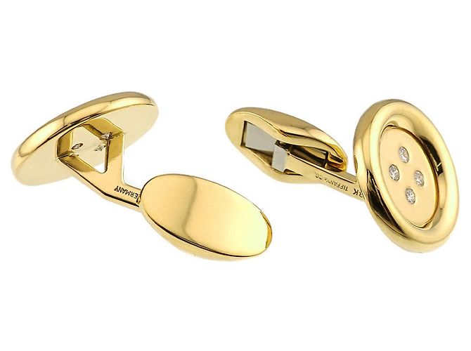 Autre Marque Gemelli Tiffany & Co. in oro giallo 18K - vista 5