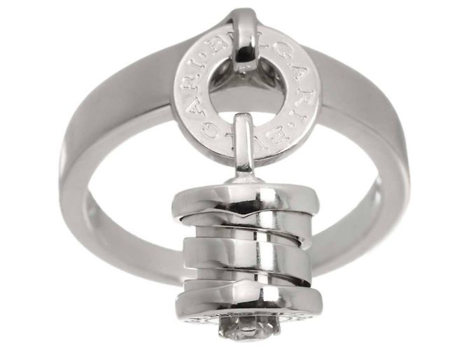 Bulgari Anel B-zero1 Element em Ouro Branco 18K da Bvlgari - vista 2