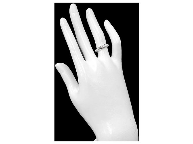 Autre Marque Tiffany & Co. Platinum Dots Diamantbandring - Ansicht 7