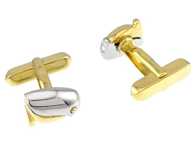 Bulgari Gemelli Bvlgari Penguin in oro 18K - vista 3