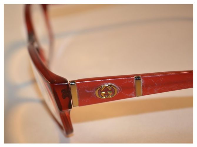 Gucci GG3133 rote Brille - Ansicht 4