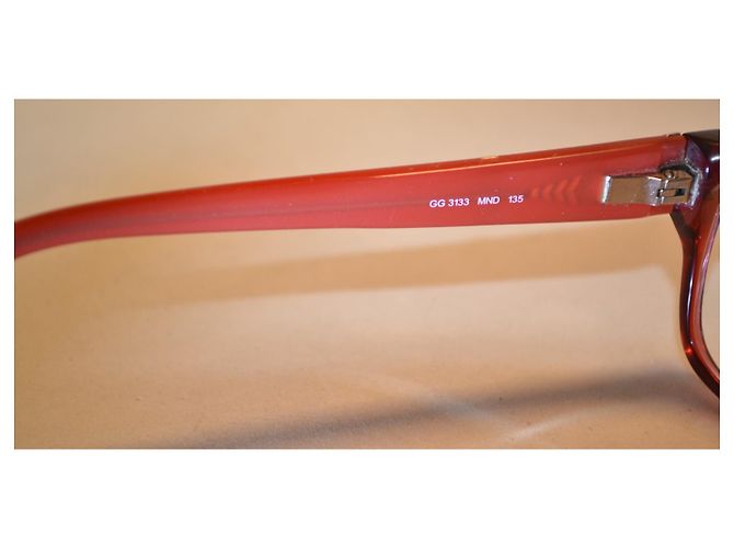 Gucci GG3133 rote Brille - Ansicht 7
