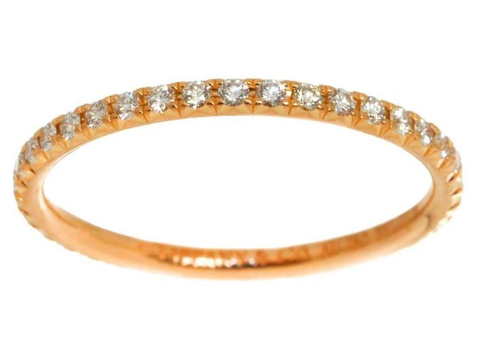 Autre Marque Anello Metro Tiffany & Co. in oro rosa 18K - vista 2