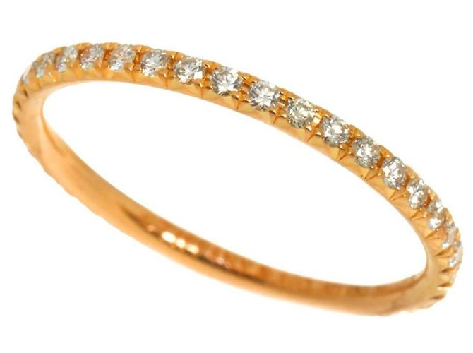 Autre Marque Anello Metro Tiffany & Co. in oro rosa 18K - vista 4