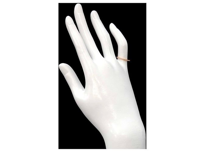 Autre Marque Anello Metro Tiffany & Co. in oro rosa 18K - vista 7