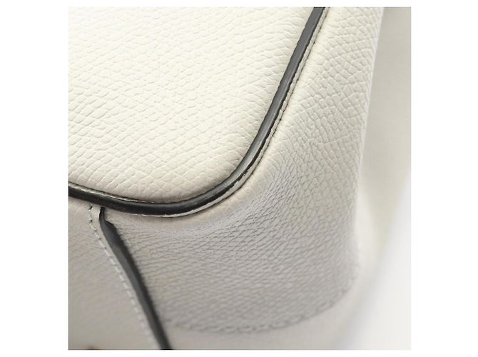 mala de mão 2-Way Valextra Serie Esse Medium Branco - vista 5
