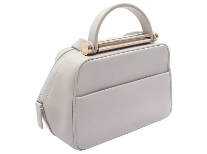 Borsa a tracolla 2-Way Flute Mini Valextra Marrone - vista 2