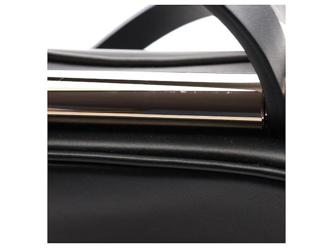 Valextra Flute Mini 2-Way Schultertasche Schwarz - Ansicht 10