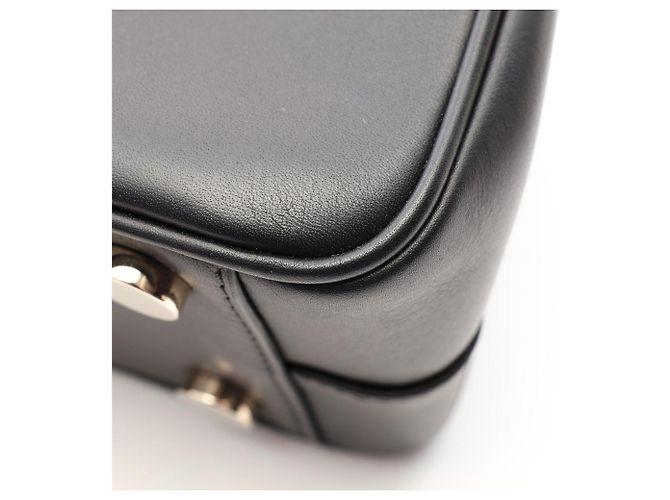 Valextra Flute Mini 2-Way Schultertasche Schwarz - Ansicht 7