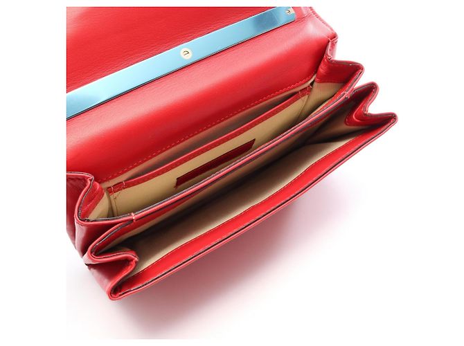 Valentino Rockstud Schultertasche Rot - Ansicht 3