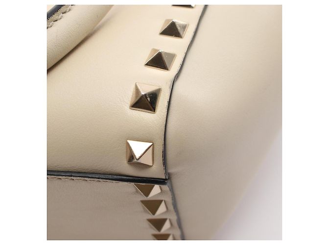 Borsa 2-Way Valentino Rockstud Crudo - vista 10