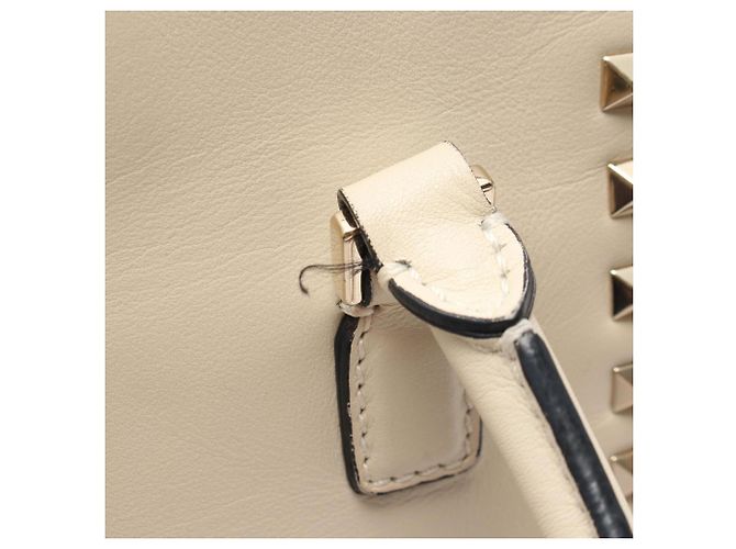 Borsa 2-Way Valentino Rockstud Crudo - vista 8