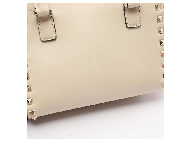 Borsa 2-Way Valentino Rockstud Crudo - vista 9
