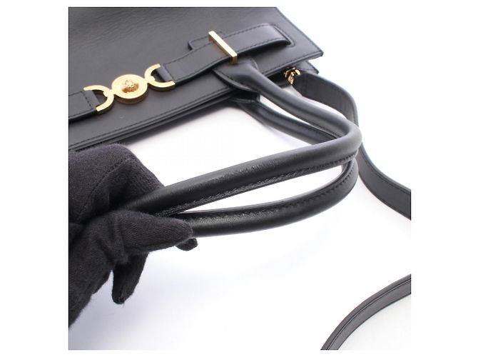 Borsa a tracolla 2-Way Versace Medusa 95 Nero - vista 6