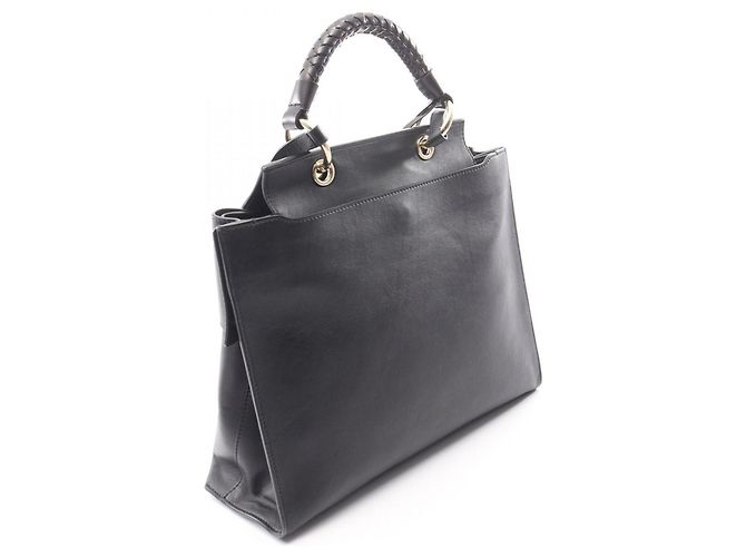 Borsa 2-Way Etro in pelle nera Nero - vista 2