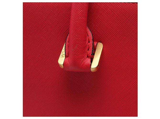 Bolsa de mão 2-Way MCM em Bege e Rosa - vista 11