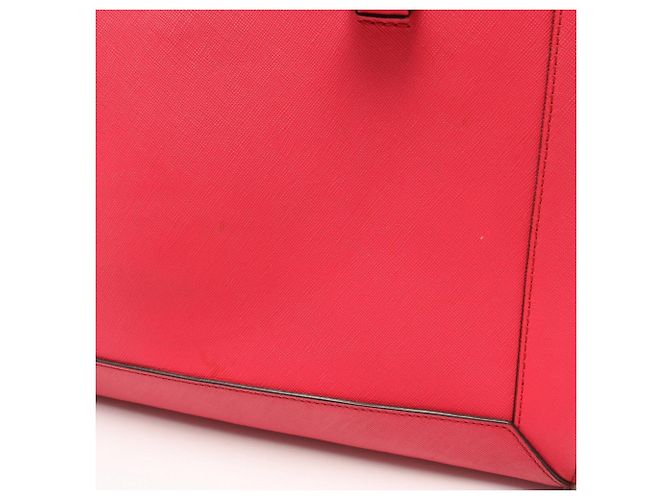 Bolsa de mão 2-Way MCM em Bege e Rosa - vista 6
