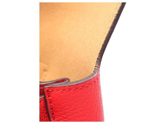 Borsa a mano in pelle MCM Milla 2-Way Rosso - vista 11