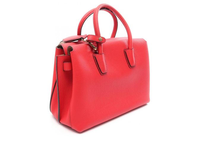 Borsa a mano in pelle MCM Milla 2-Way Rosso - vista 2