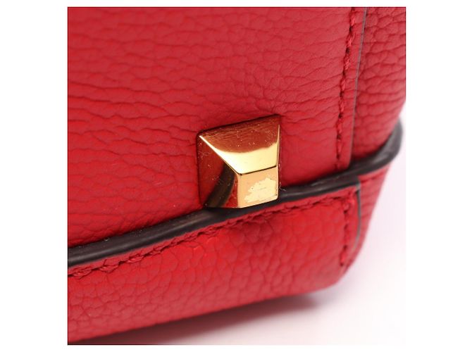 Borsa a mano in pelle MCM Milla 2-Way Rosso - vista 6