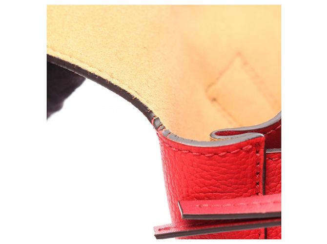 Borsa a mano in pelle MCM Milla 2-Way Rosso - vista 8