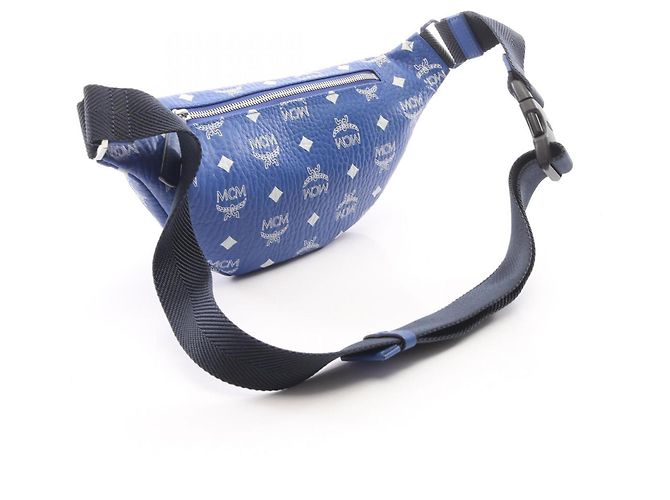 Borsello da vita MCM Visetos Blue - vista 2