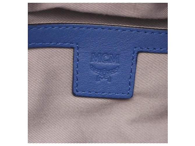 Borsello da vita MCM Visetos Blue - vista 4