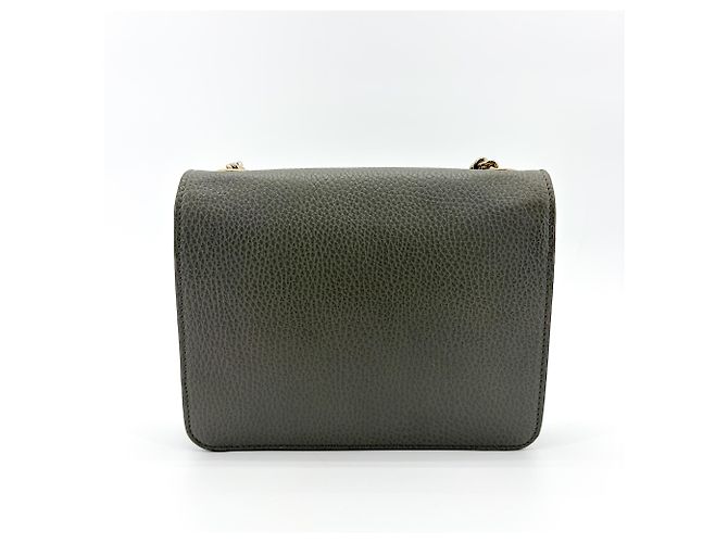 Gucci Interlocking Leather Small Doré - vue 2