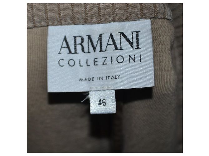 Autre Marque Armani Collezioni Beige Cordjacke - Ansicht 5