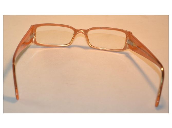 Prada VPR10F Prescription Glasses Black Orange - view 5