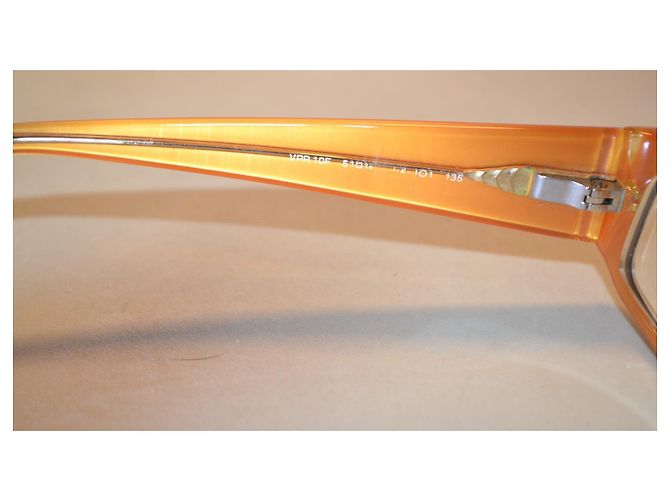 Prada VPR10F Prescription Glasses Black Orange - view 7