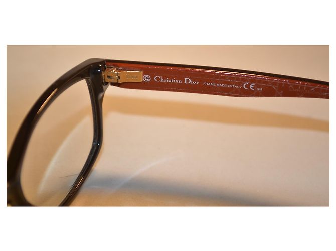 Gafas graduadas Christian Dior CD3202 Castaño Negro - vista 6
