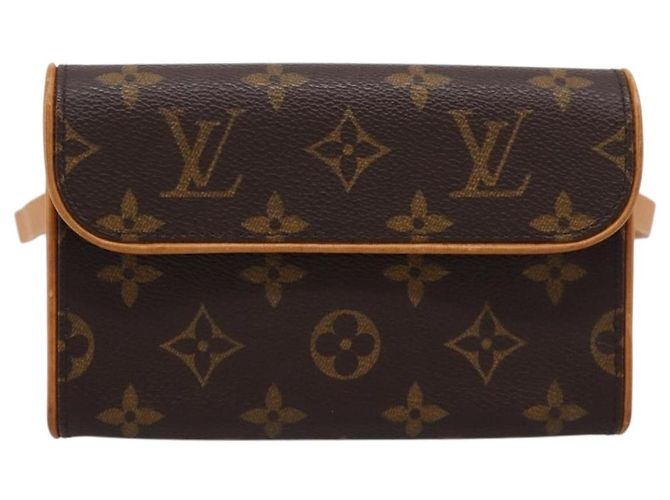 LOUIS VUITTON Monogram Pochette Florentine Waist Bag M51855 LV Auth 203093A Monogramma - vista 13