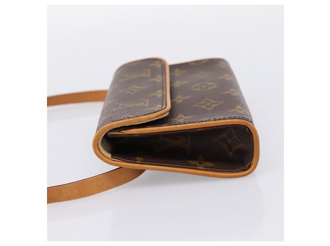 LOUIS VUITTON Monogram Pochette Florentine Waist Bag M51855 LV Auth 203093A Monogramma - vista 3