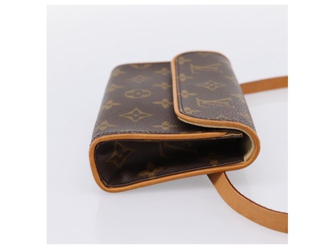 LOUIS VUITTON Monogram Pochette Florentine Waist Bag M51855 LV Auth 203093A Monogramma - vista 4
