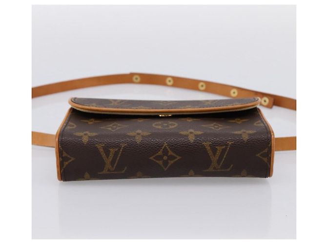 LOUIS VUITTON Monogram Pochette Florentine Waist Bag M51855 LV Auth 203093A Monogramma - vista 5