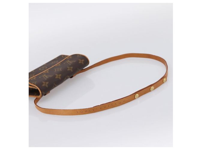 LOUIS VUITTON Monogram Pochette Florentine Waist Bag M51855 LV Auth 203093A Monogramma - vista 7