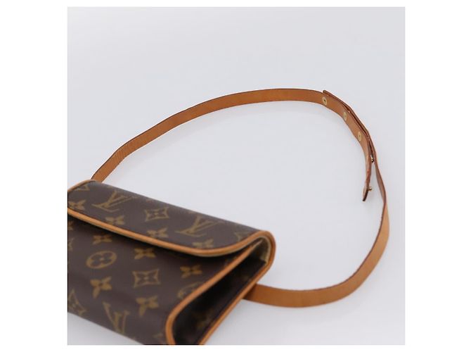LOUIS VUITTON Monogram Pochette Florentine Waist Bag M51855 LV Auth 203093A Monogramma - vista 8