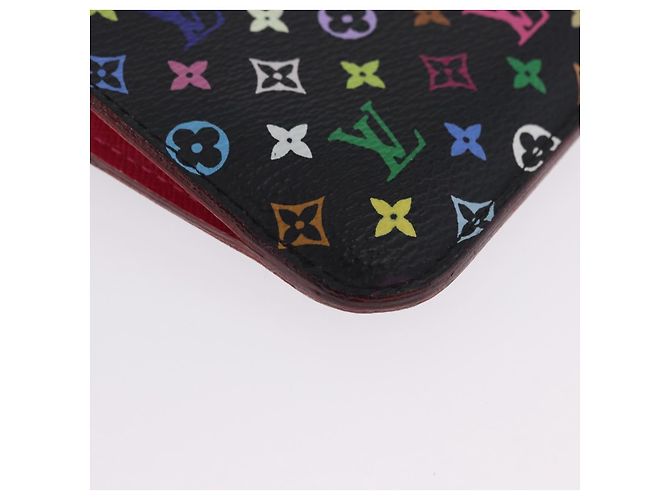 LOUIS VUITTON Monogram Multicolor Pochette Cles NM Black M60279 LV Auth 200573M Nero - vista 14