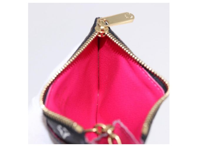 LOUIS VUITTON Monogram Multicolor Pochette Cles NM Black M60279 LV Auth 200573M Nero - vista 19