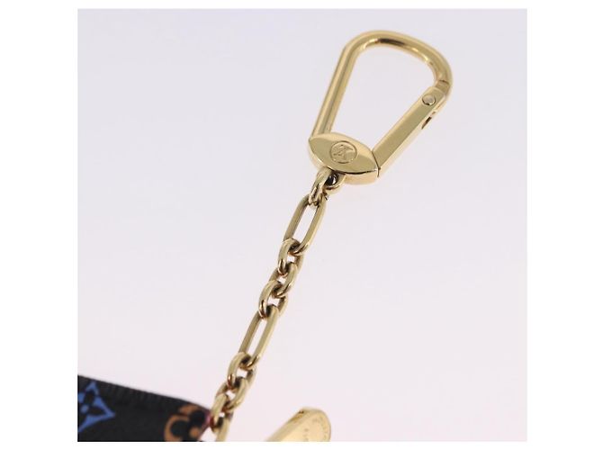 LOUIS VUITTON Monogram Multicolor Pochette Cles NM Black M60279 LV Auth 200573M Nero - vista 6