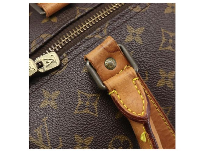 LOUIS VUITTON Monogram Keepall 55 Boston Bag M41424 LV Auth ka6105 Monograma - vista 20