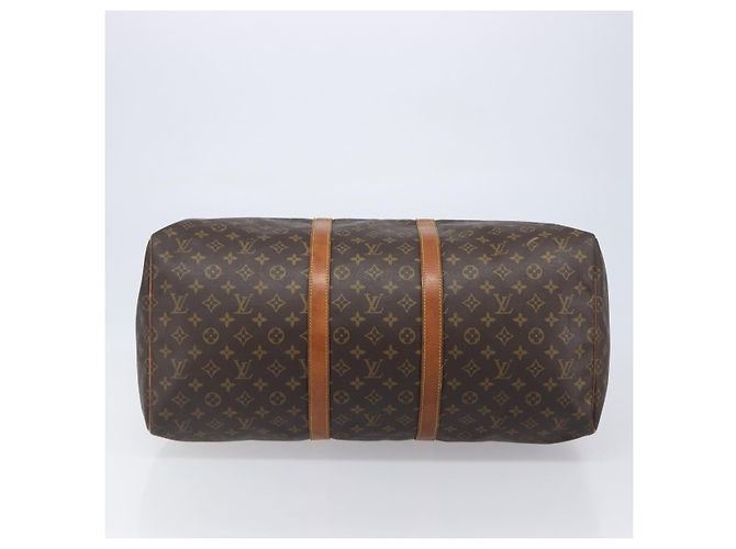 LOUIS VUITTON Monogram Keepall 55 Boston Bag M41424 LV Auth ka6105 Monograma - vista 5