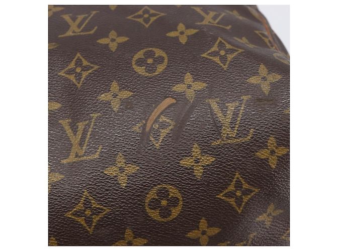 LOUIS VUITTON Monogram Keepall 55 Boston Bag M41424 LV Auth ka6105 Monograma - vista 6